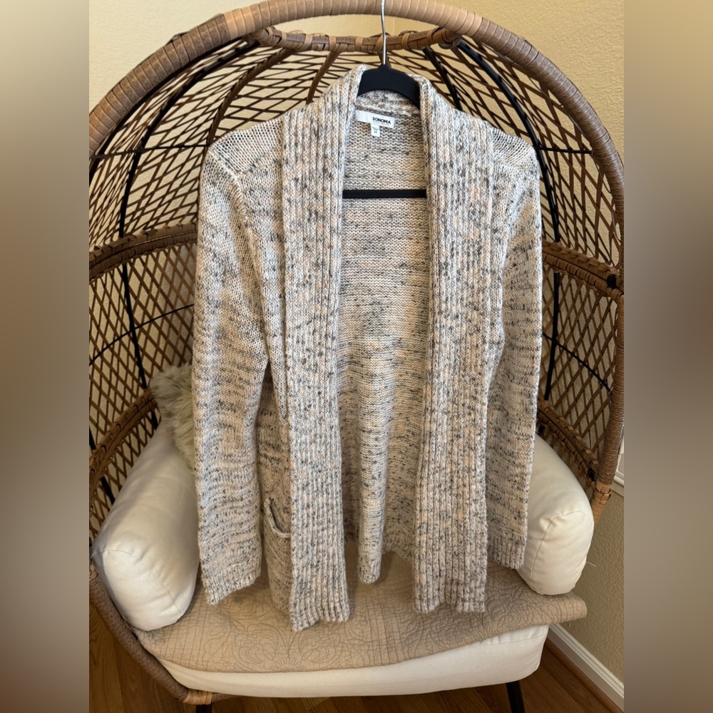 Sonoma Knit Cardigan Medium